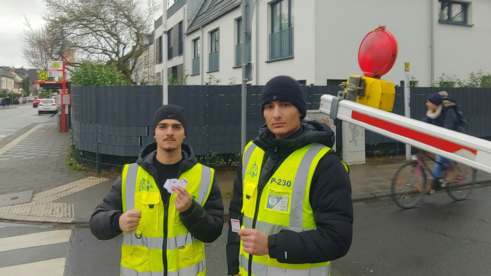 Aufpasser im Auftrag der Stadt Köln