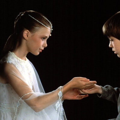 Tami Stronach und Barret Oliver spielten die Hauptrolle in der „Unendlichen Geschichte“.