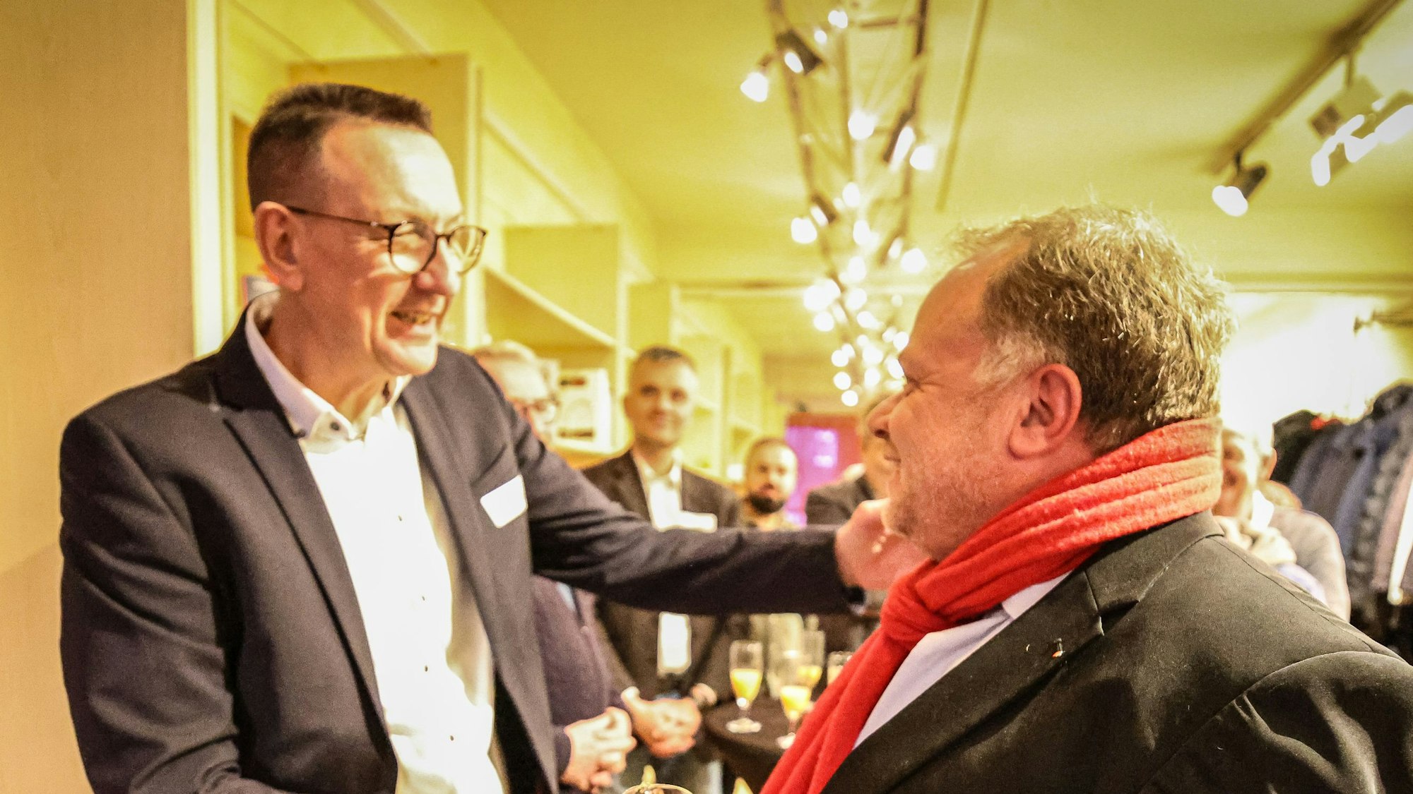 Ralph Liebig mit Dirk Runge