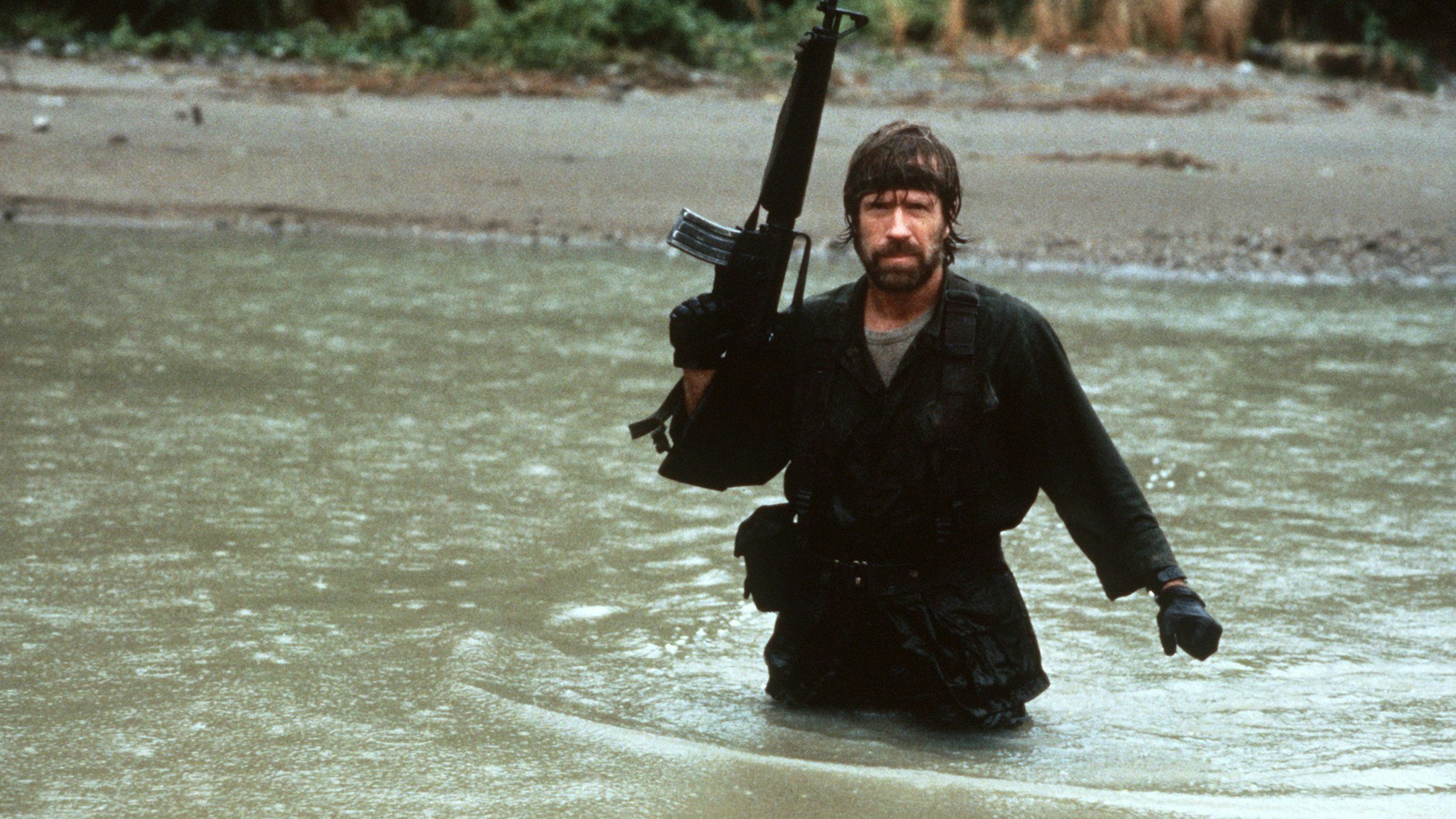 Chuck Norris in seiner Paraderolle als James Braddock im Actionklassiker „Missing in Action“ von 1984.