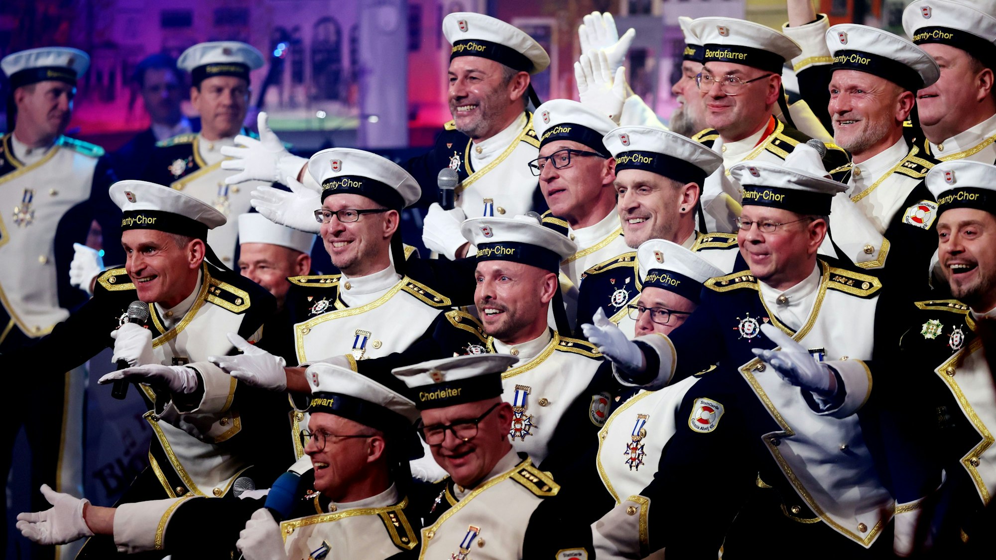 Der Shantychor der Stattgarde.