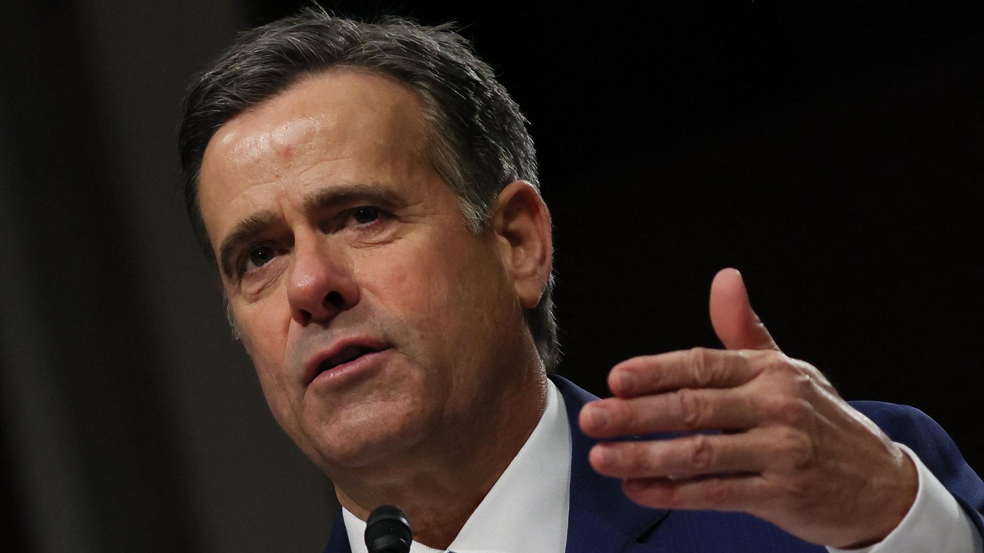 (FILES) Former US Director of National Intelligence John Ratcliffe testifies before a Senate Intelligence Committee hearing on his nomination to be CIA director, on Capitol Hill in Washington, DC, on January 15, 2025. Central Intelligence Agency has shifted its official stance on the origin of Covid-19, saying on January 25, 2025, that the virus was "more likely" leaked from a Chinese lab than transmitted by animals. The new assessment came after John Ratcliffe was confirmed Thursday as the CIA director under the second White House administration of Donald Trump. (Photo by Jemal COUNTESS / AFP)