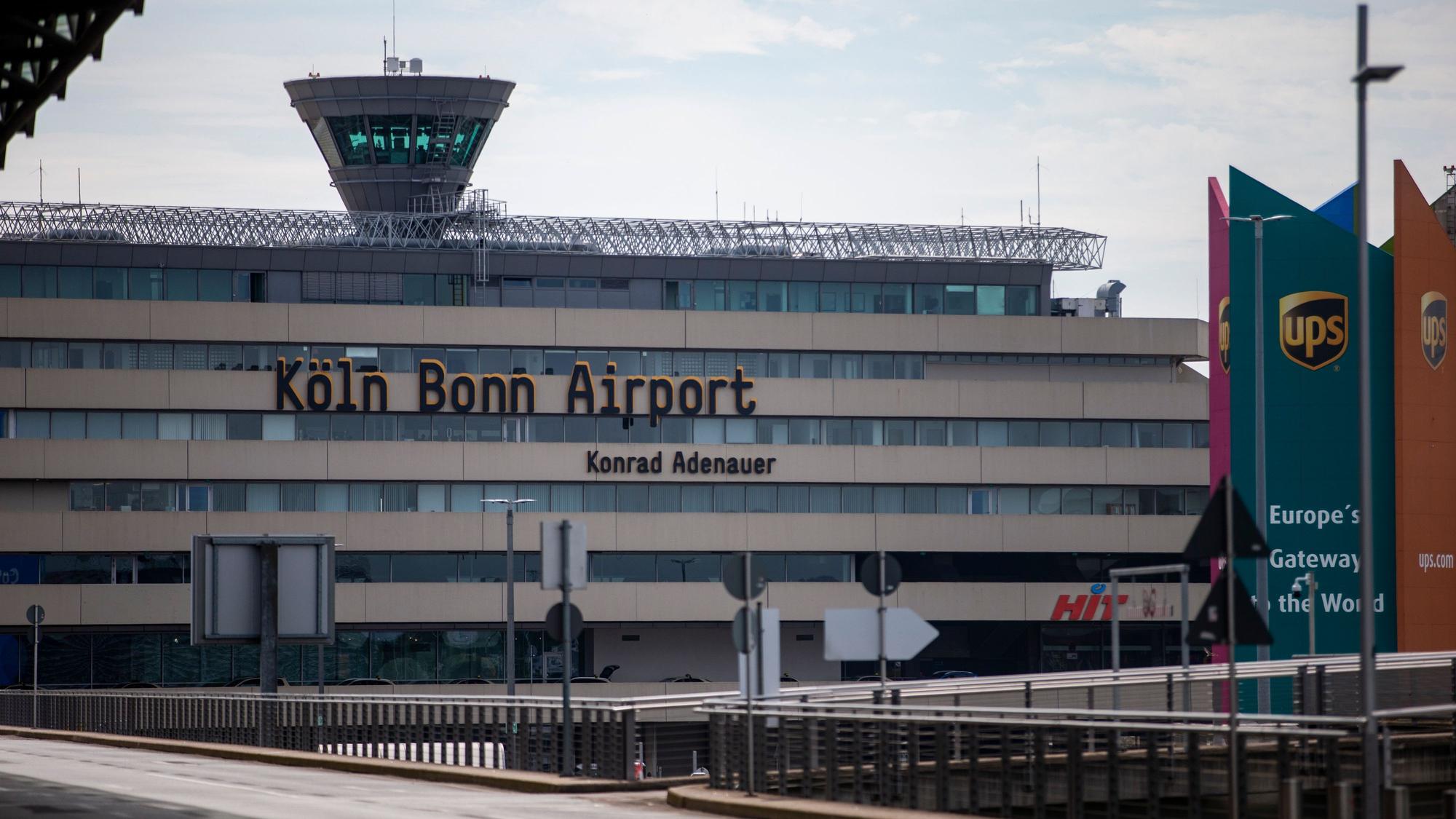 Blick auf den Flughafen Köln Bonn. (Archivbild)