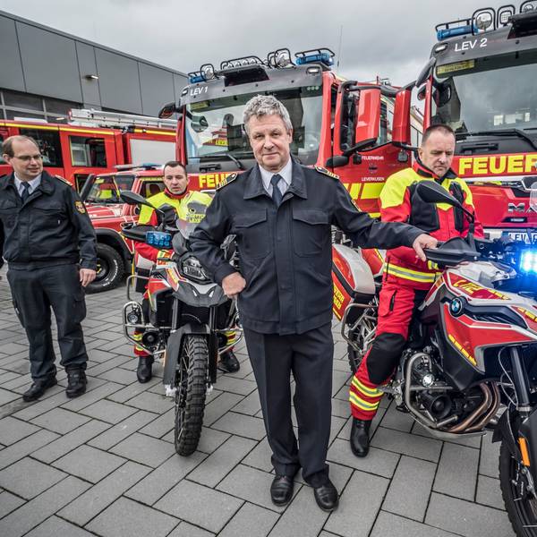 Hermann Greven hat am Freitag, 31. Januar 2025, seinen letzten Arbeitstag, nach insgesamt 31 Jahren bei der Feuerwehr Leverkusen.