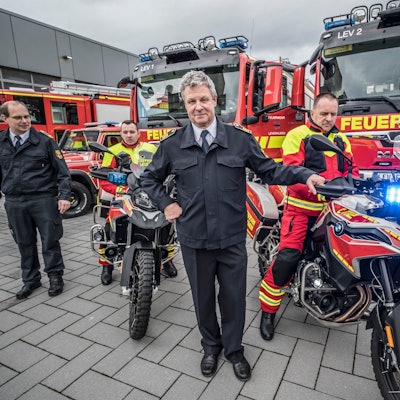 Hermann Greven hat am Freitag, 31. Januar 2025, seinen letzten Arbeitstag, nach insgesamt 31 Jahren bei der Feuerwehr Leverkusen.