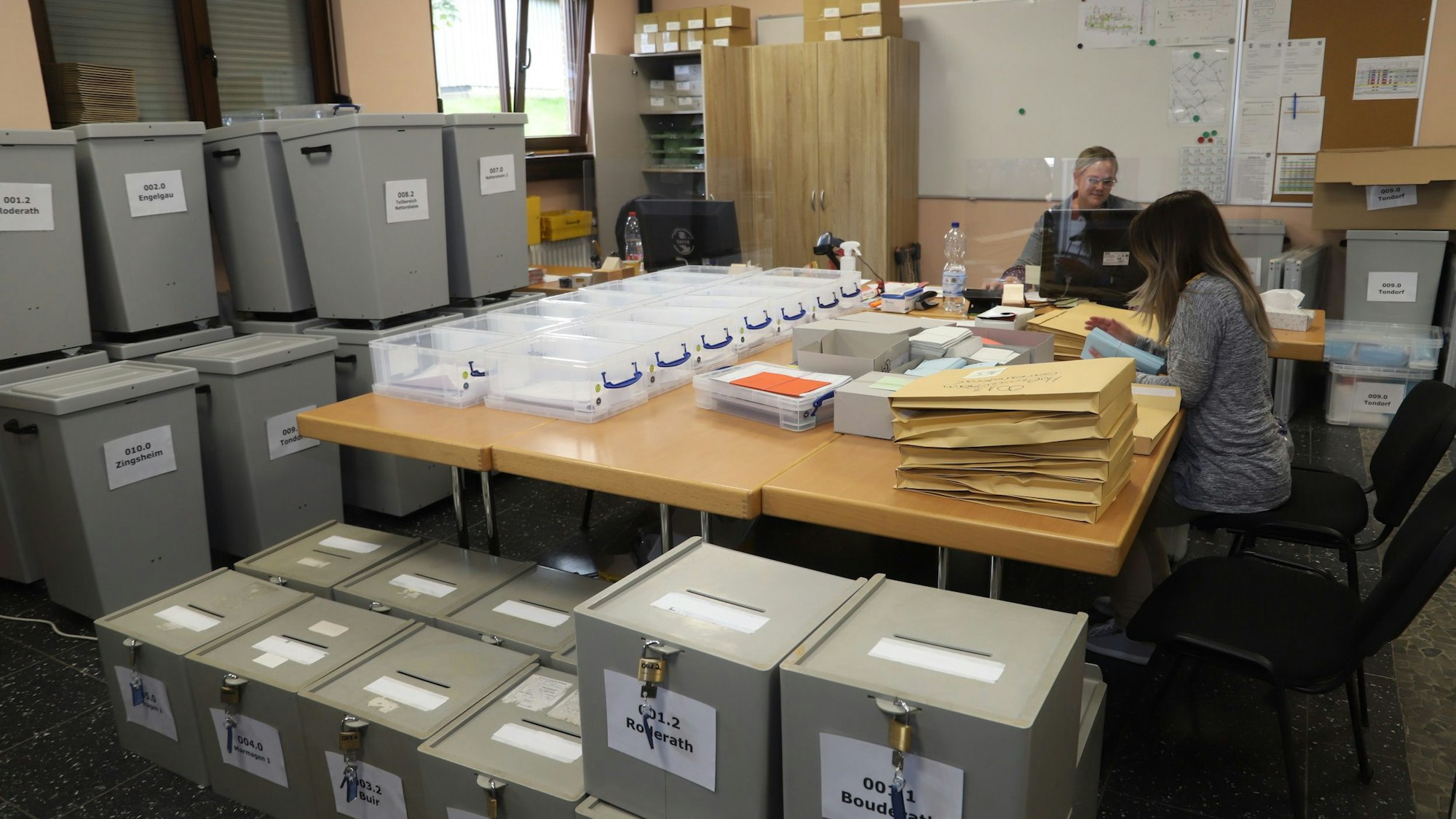 Das Wahlbüro Nettersheim