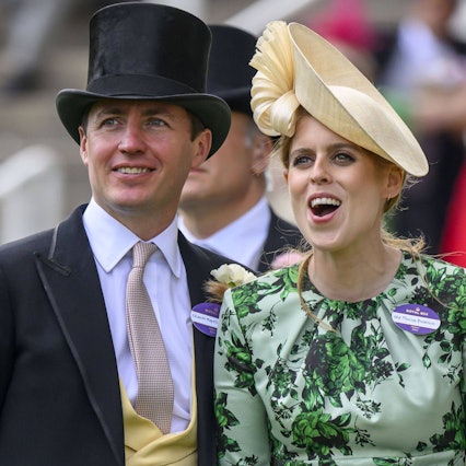 Edoardo Mapelli Mozzi und Prinzessin Beatrice beim Royal Ascot.