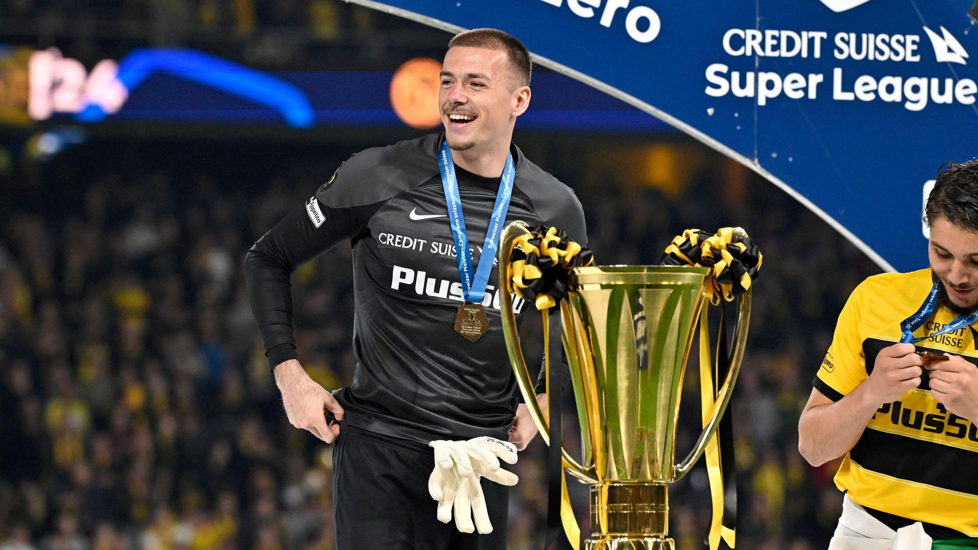 Anthony Racioppi gewann mit den Young Boys Bern zweimal die Schweizer Meisterschaft.