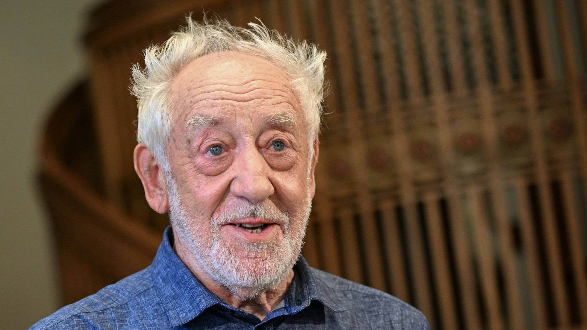 Entertainer Dieter Hallervorden im Porträt.