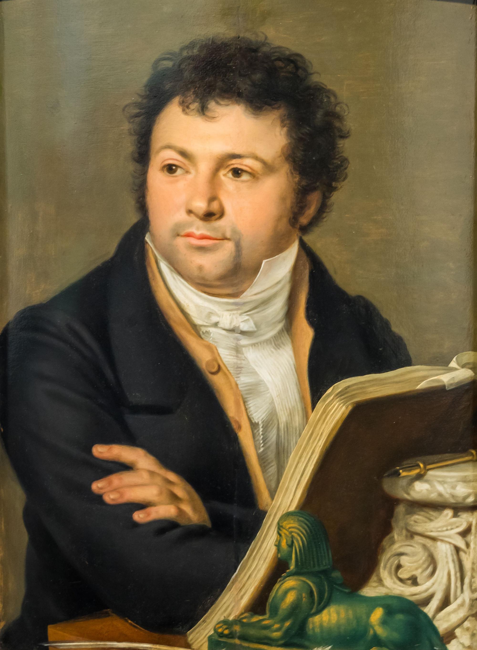 Gemälde des Matthias Joseph de Noël in der neue Dauerausstellung „Kunst erzählt. Neue Wege durch die Sammlung“ ab Dezember 2024 im Kölnische Stadtmuseum. Es handelt sich um ein Selbstportrait. Foto: Raimond Spekking (Reproduktion), Gemälde ist public domain. (via Wikimedia Commons)