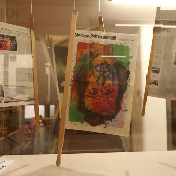 Zeitungskunst Sammlung von Helmut Schäfer im Filmforum