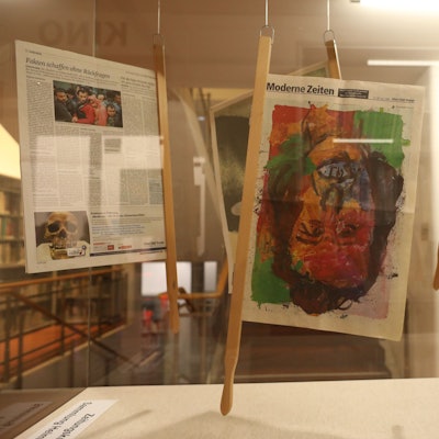 Zeitungskunst Sammlung von Helmut Schäfer im Filmforum