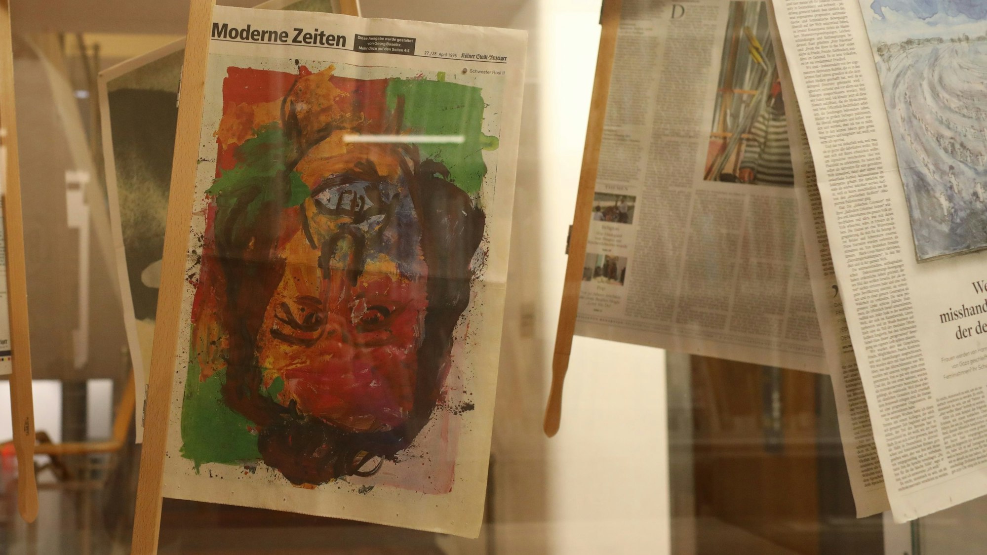 Zeitungskunst Sammlung von Helmut Schäfer im Filmforum