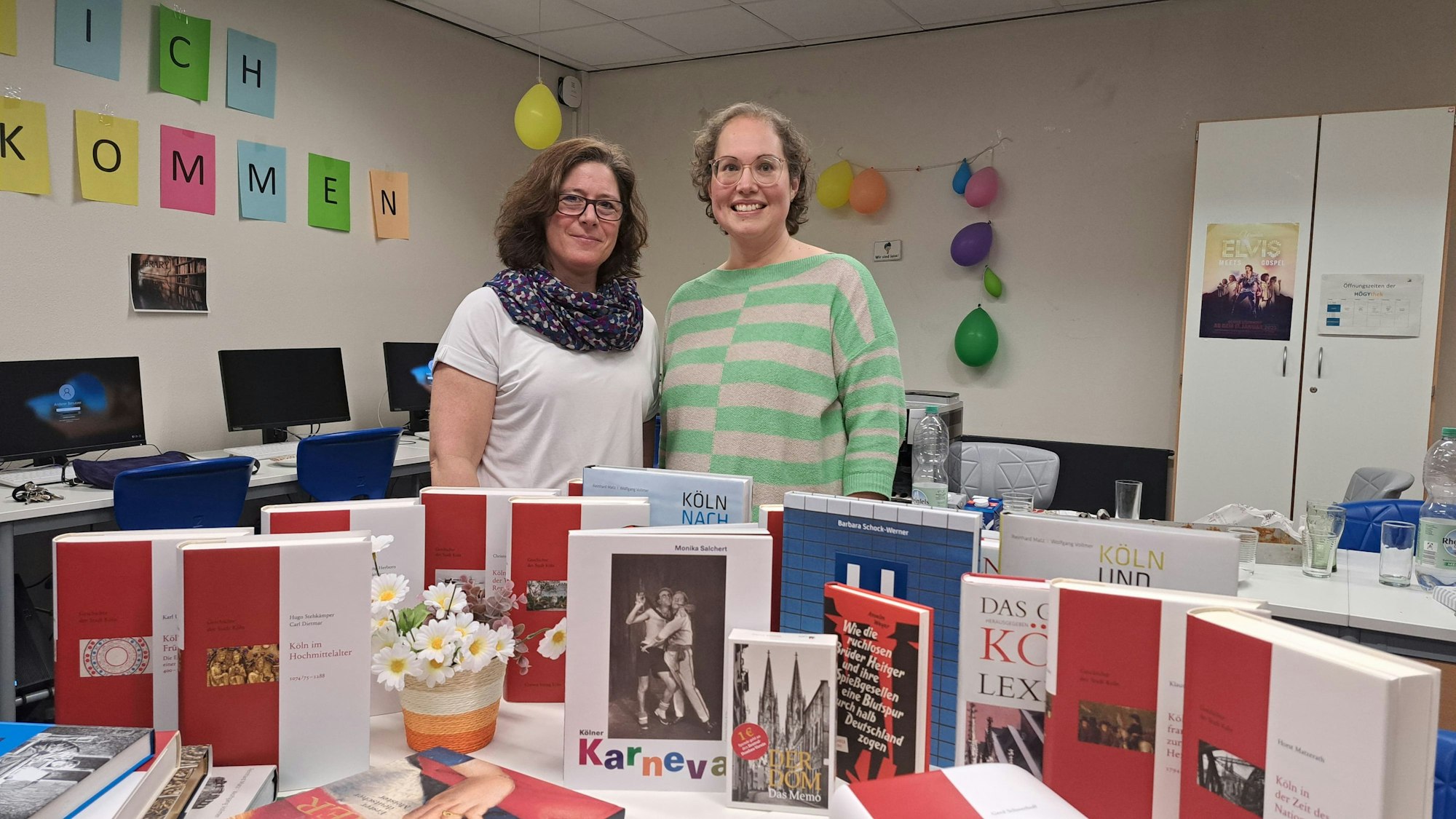Sabine Hackenberg (links) und Katharina Hübbe haben das Fach ins Leben gerufen.
