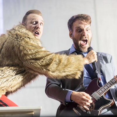 Der deutsche Musiker, Rapper, Sänger Alligatoah Lukas Strobel auf dem Highfield Festival. Highfield Tag 1 Alligatoah *** German musician, rapper and singer Alligatoah Lukas Strobel at the Highfield Festival Highfield Day 1 Alligatoah