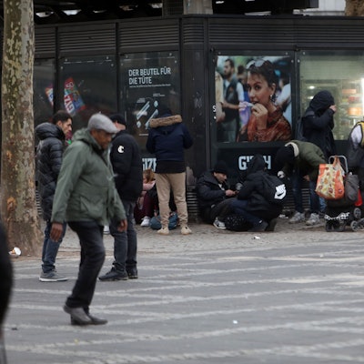 Die Drogenszene am Neumarkt.