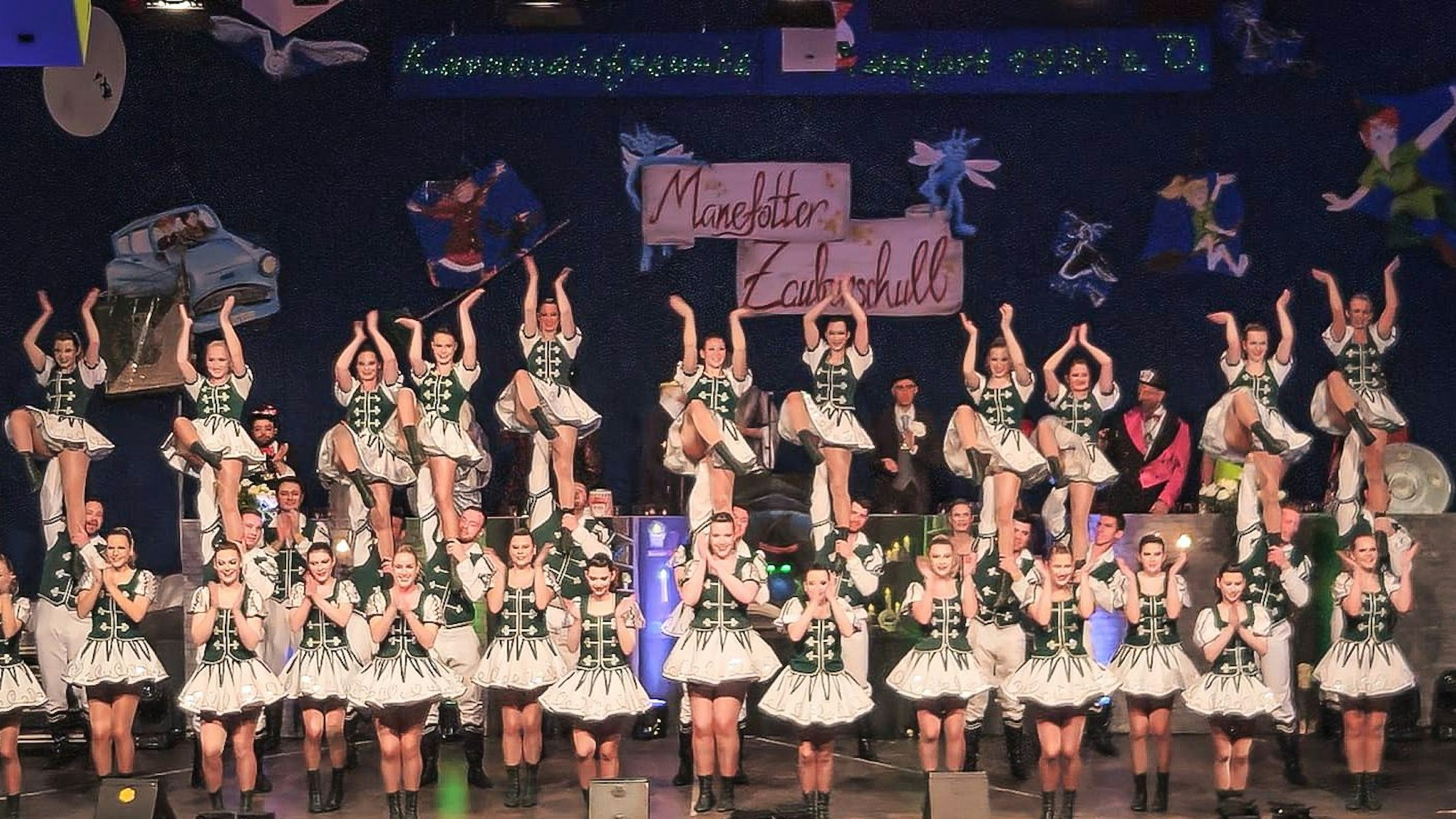 Auch die Zippchensfunken traten auf.