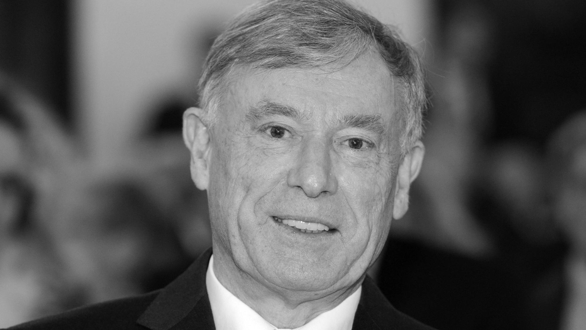 Altbundespräsidenten Horst Köhler, aufgenommen am 17.11.2013 in Freiburg (Baden-Württemberg) bei der Vergabe des Preises der Hayek-Stiftung.