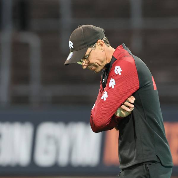 Matthias Mink und seine Mannschaft müssen weiter auf den ersten Sieg warten