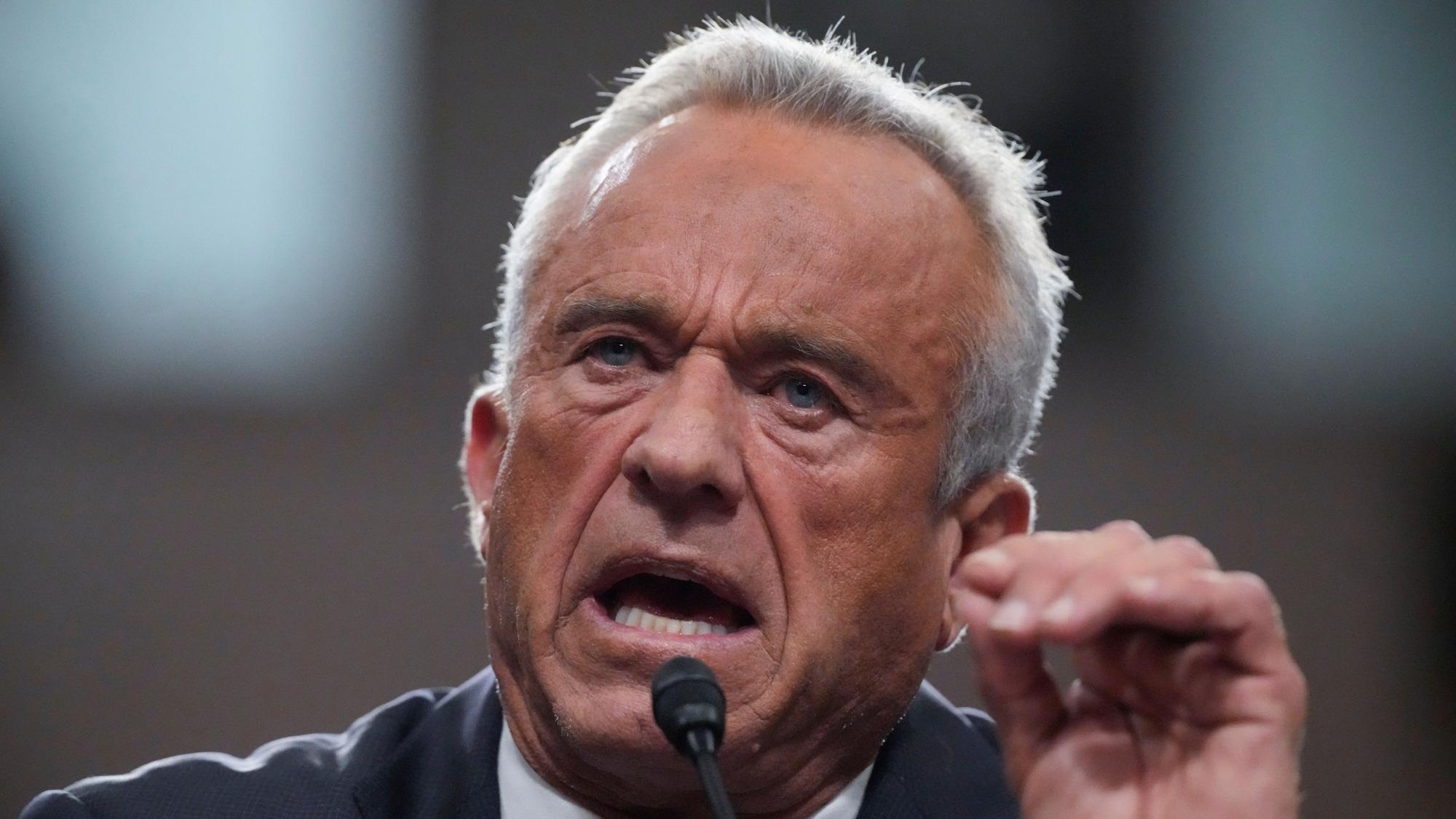 Robert F. Kennedy Jr. bei einer Anhörung im Senat.
