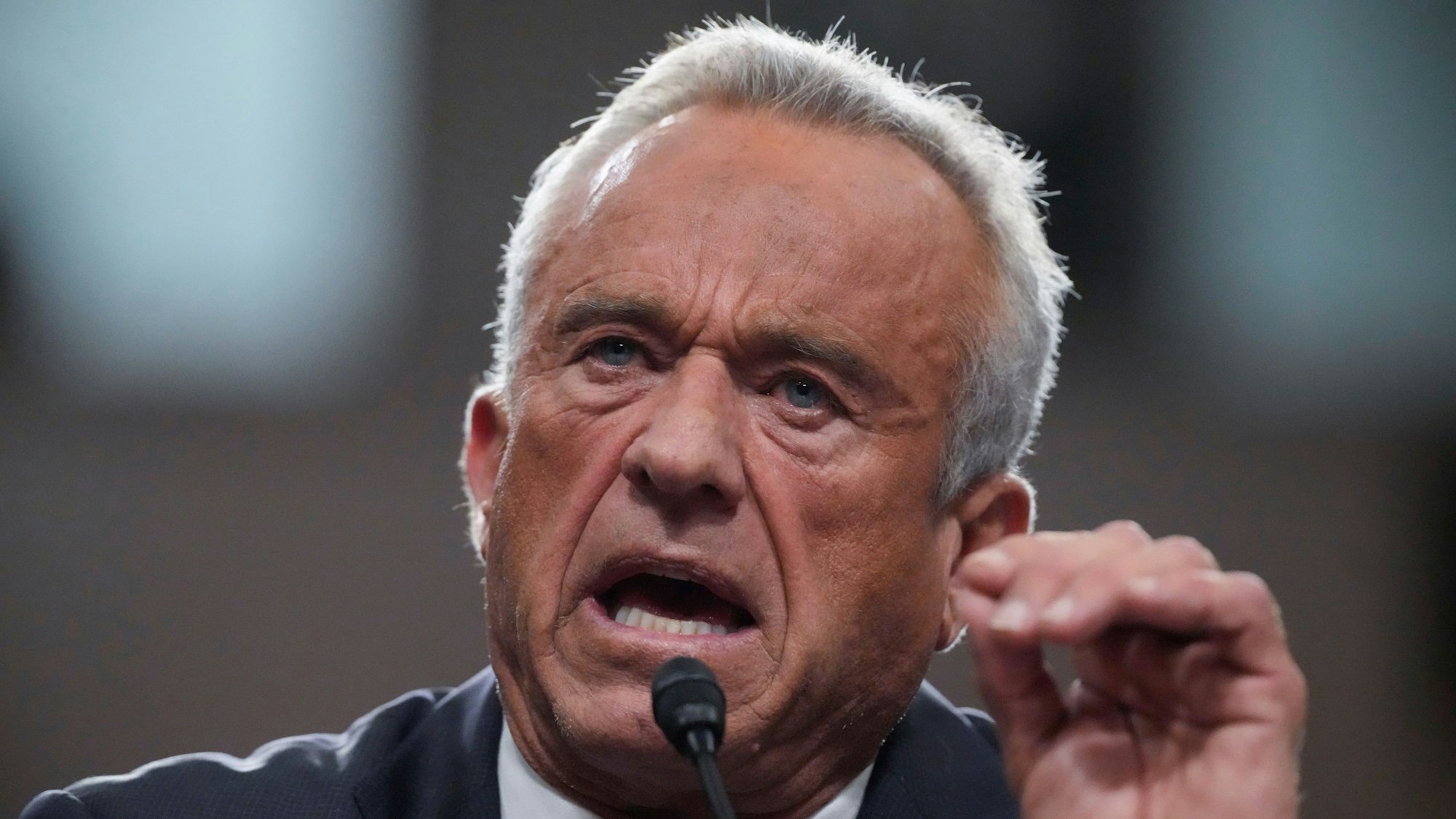 Robert F. Kennedy Jr. bei einer Anhörung im Senat.