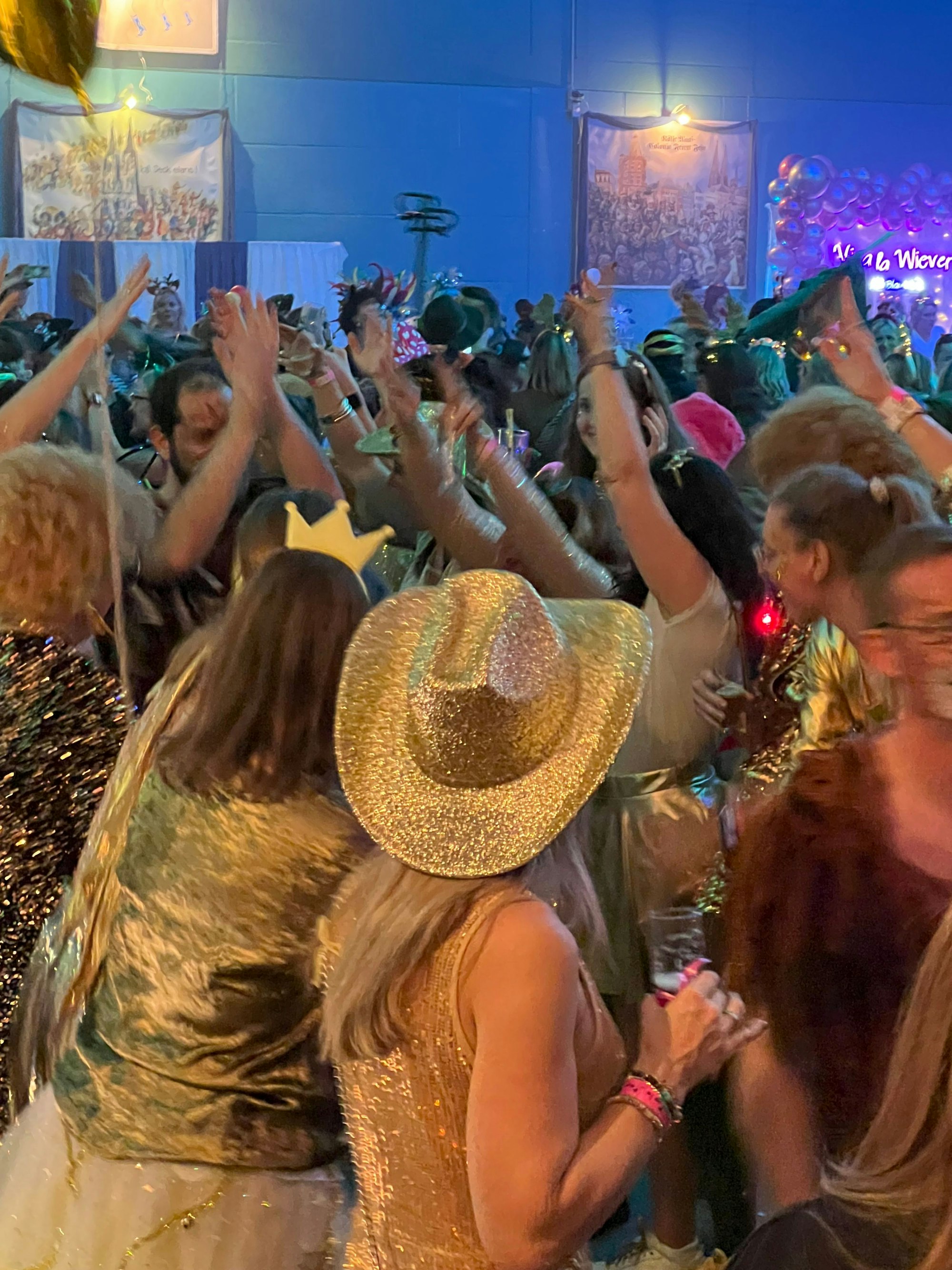 Die Frauen hatten unter sich ihren Spaß.