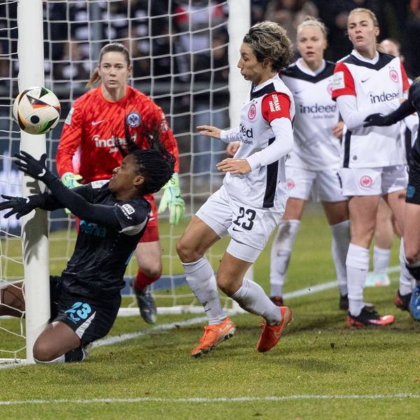 Google Pixel Frauen Bundesliga: Eintracht Frankfurt - Bayer 04 Leverkusen, 31.01.2025 Delice Boboy TSV Bayer 04 Leverkusen 23 knallt gegen den Pfosten, Eintracht Frankfurt - Bayer 04 Leverkusen, Frankfurt, Stadion am Brentanobad, 31.1.2025 *** Google Pixel Womens Bundesliga Eintracht Frankfurt Bayer 04 Leverkusen, 31 01 2025 Delice Boboy TSV Bayer 04 Leverkusen 23 hits the post, Eintracht Frankfurt Bayer 04 Leverkusen, Frankfurt, Stadion am Brentanobad, 31 1 2025 Copyright: xBEAUTIFULxSPORTS/Gawlikx