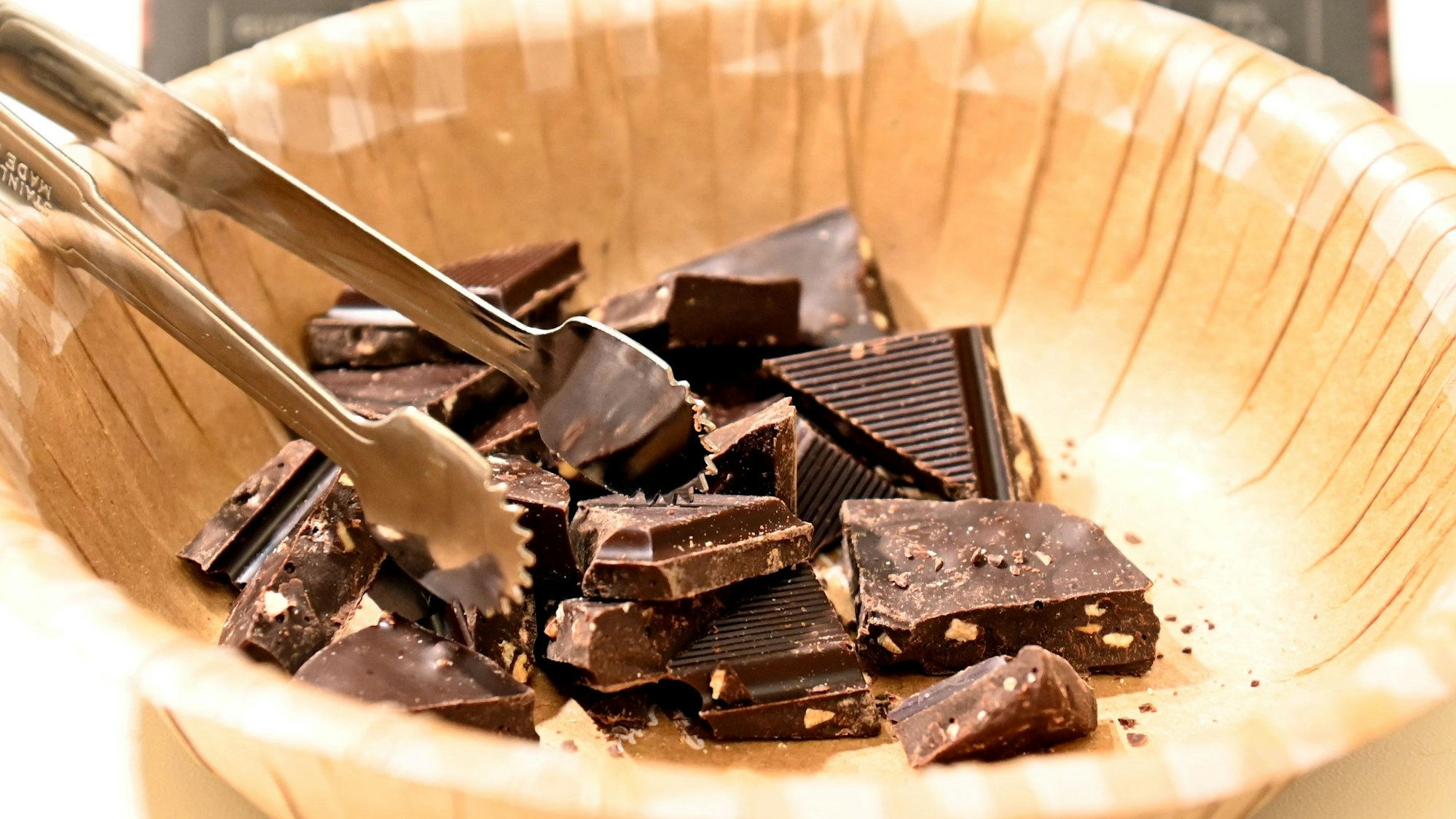 Schokolade mit fermentierten Soja-Bohnen.