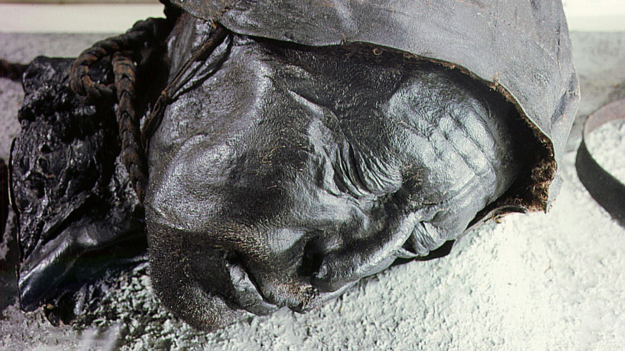 Der Tollund-Mann ist eine besonders gut erhaltene Moorleiche.