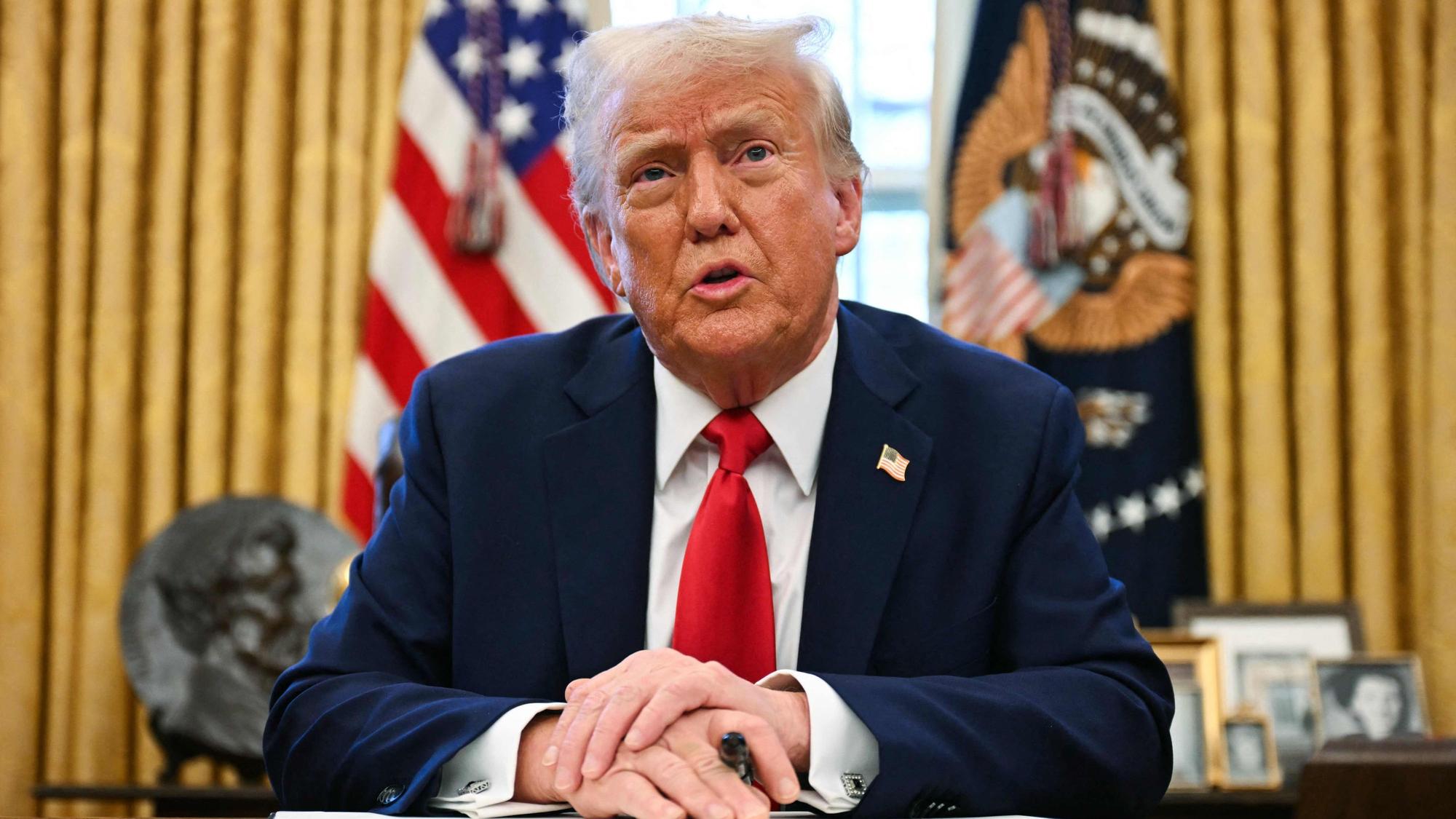 US-Präsident Donald Trump strebt nach eigenen Angaben eine Vereinbarung mit der Ukraine über die Lieferung von Seltenen Erden an die USA im Austausch für Unterstützungsleistungen an.