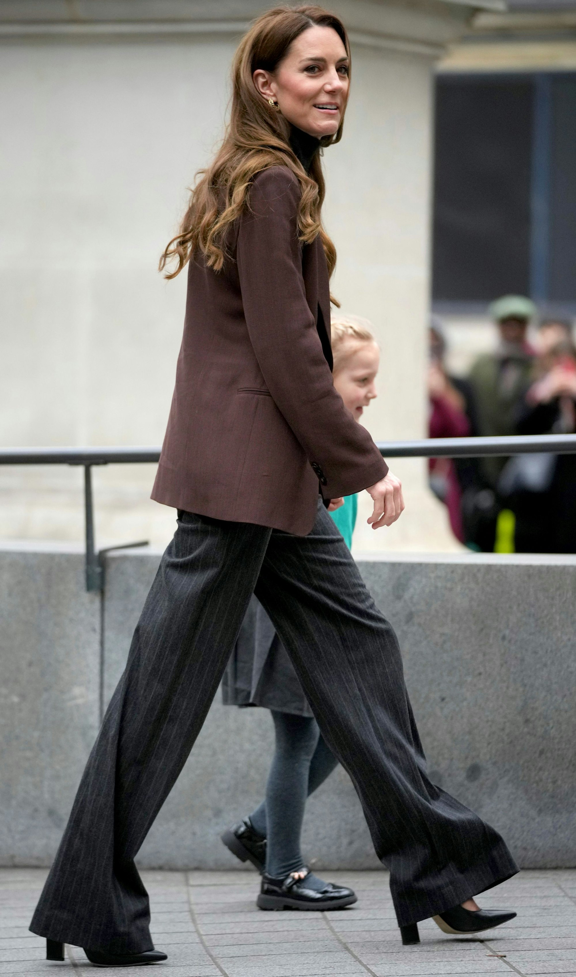 Prinzessin Kate bei ihrem Auftritt in London.