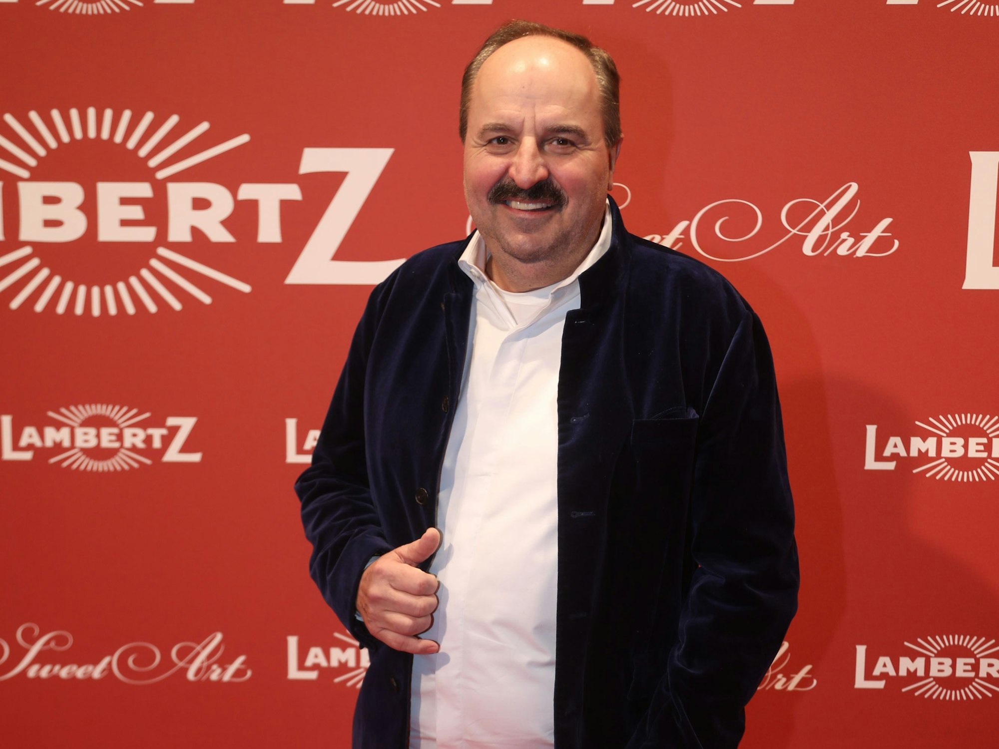 03.02.2025, Köln: Koch Johann Lafer - Lambertz Monday Night 2025. Das Unternehmen veranstaltet alljährlich zur Süßwarenmesse eine Party. Dieses Jahr werden 800 Gäste erwartet. Foto: Arton Krasniqi