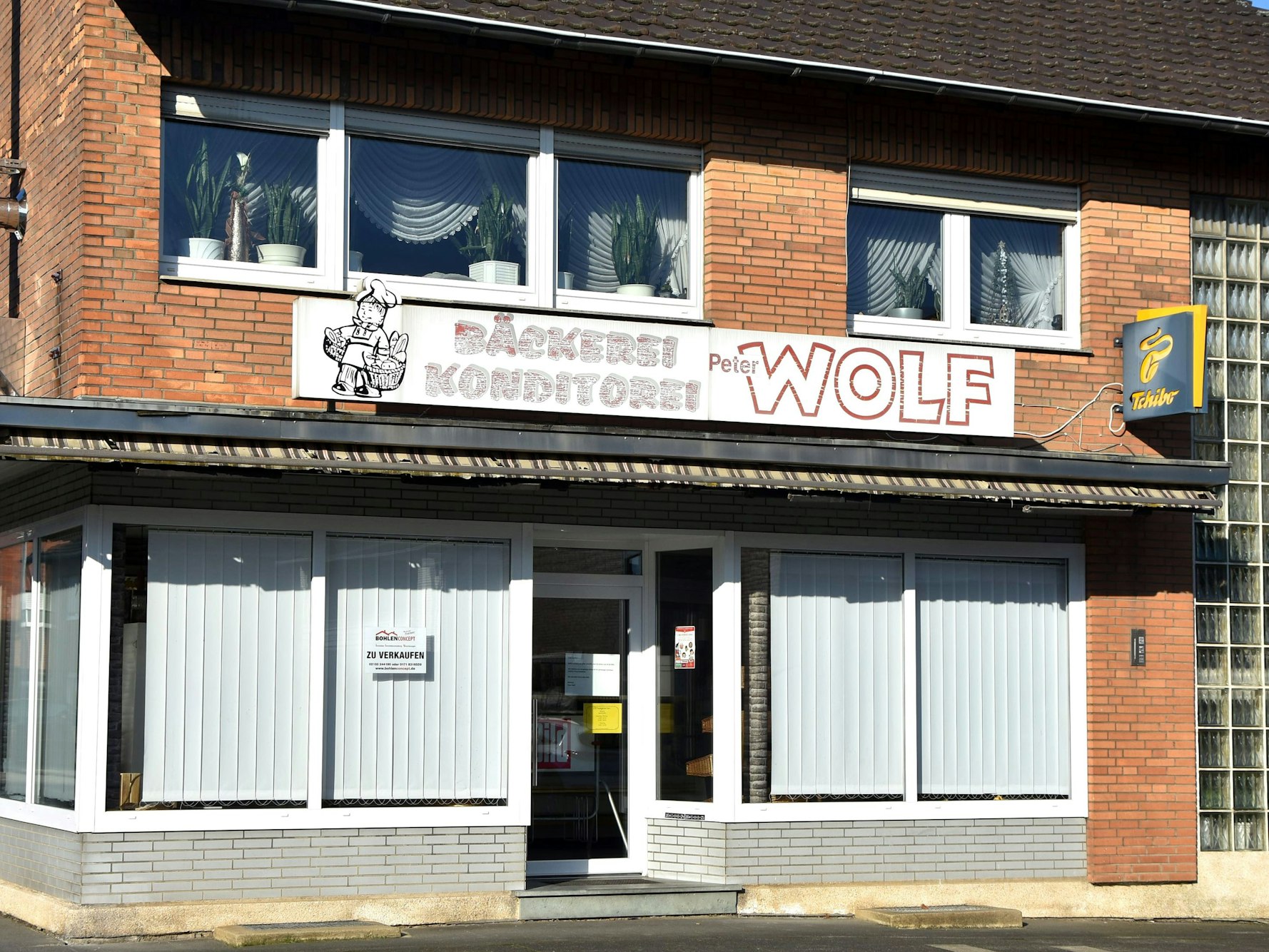 Das Bild zeigt das Gebäude der Bäckerei.