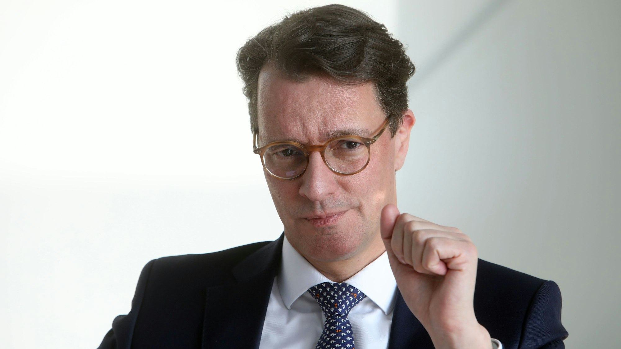 Der Ministerpräsident von NRW, Hendrik Wüst (CDU), im Interview mit dem „Kölner Stadt-Anzeiger.“