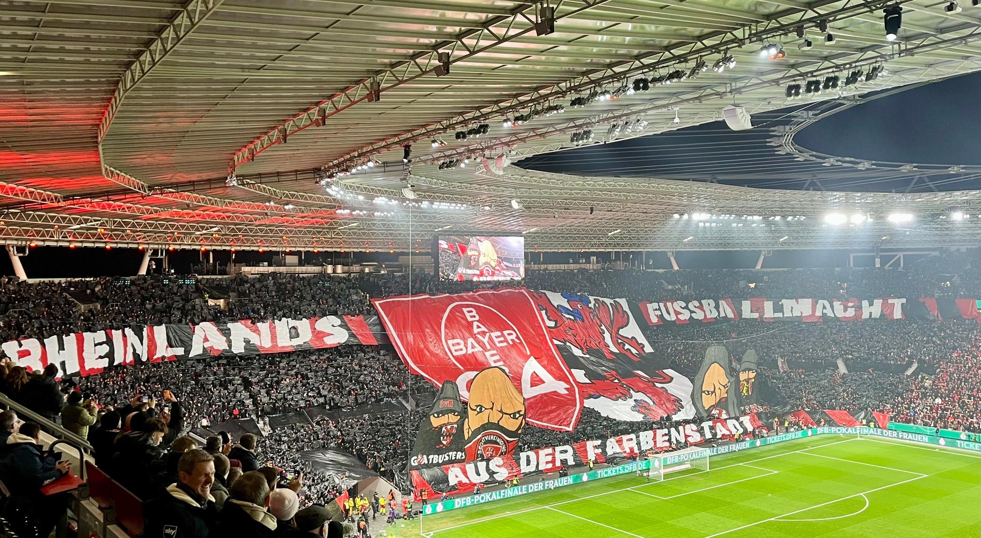 Choreographie in der Nordkurve