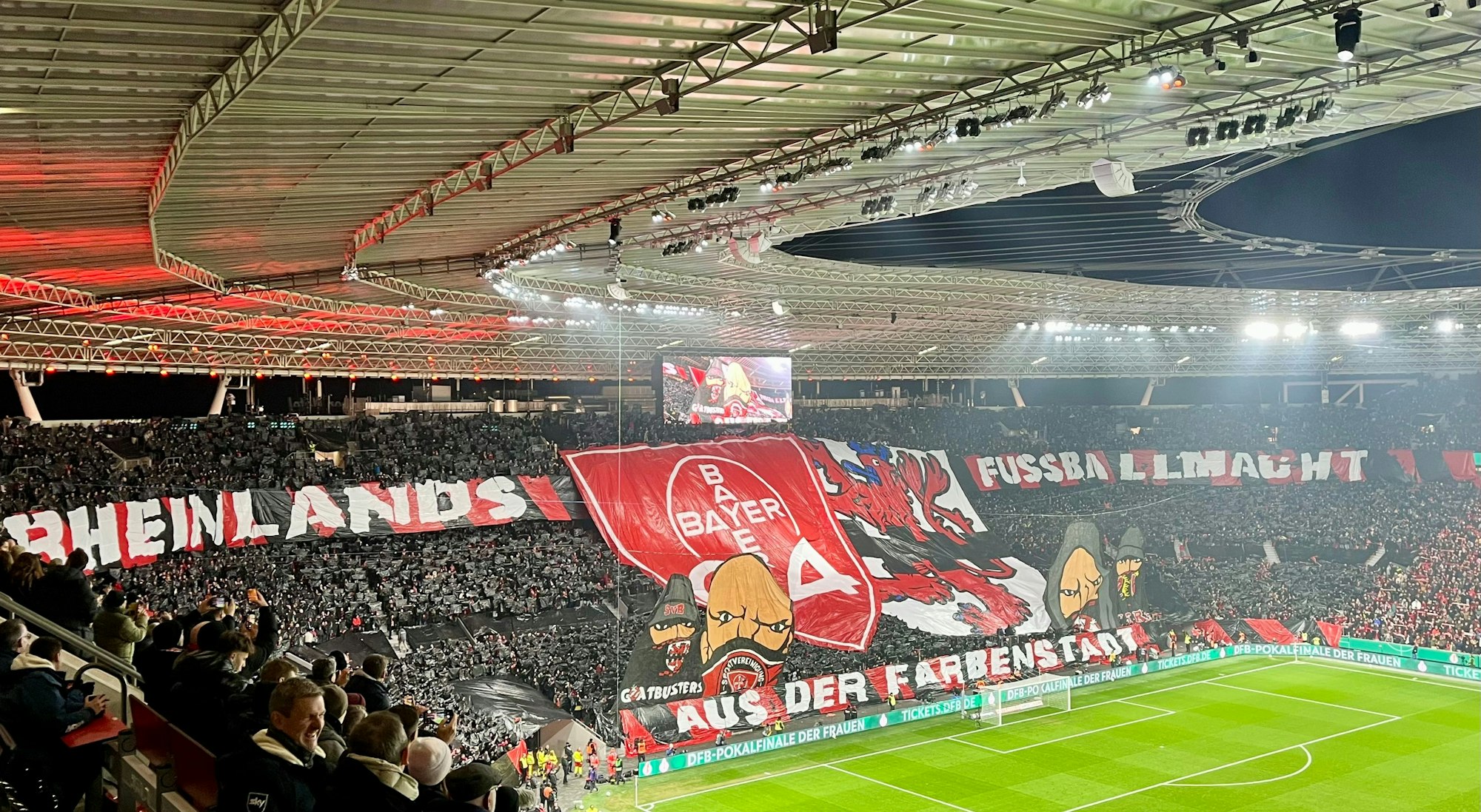 Choreographie in der Nordkurve