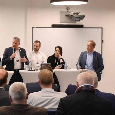 Kandidatenrunde mit (v.l.) Pascal Reinhardt, Jan Köstering, Carsten Brodesser, Sebastian Diener, Sabine Grützmacher und Bernd Rummler.