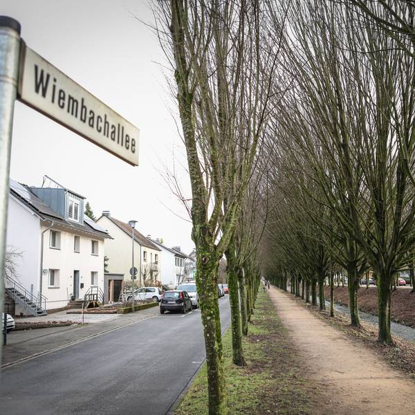 Die Wiembachallee in Opladen