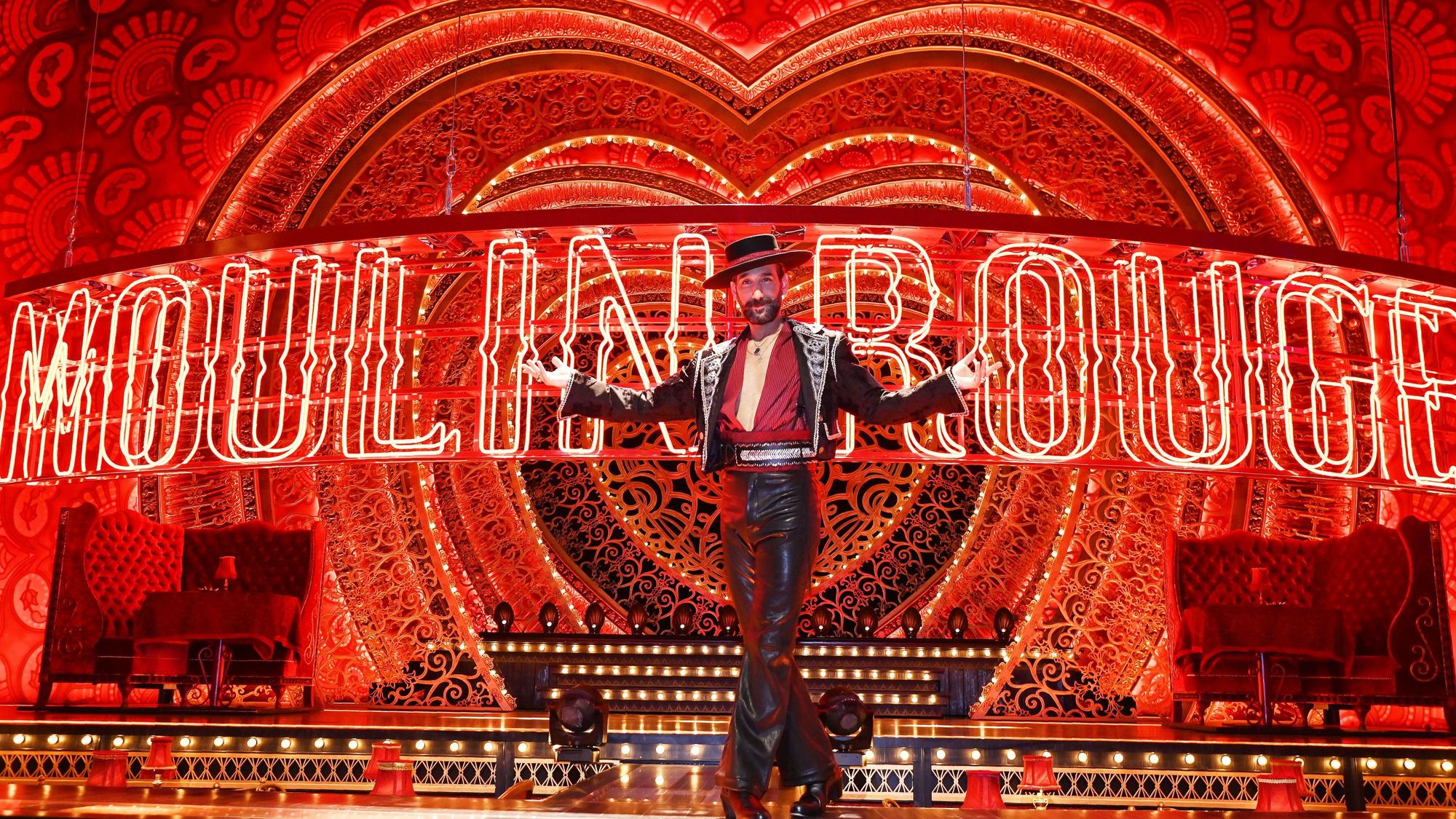 24.10.2024 Köln. Moulin-Rouge-Probe mit Let's Dance-Star Massimo Sinató. Foto: Alexander Schwaiger Foto nicht aktuell.