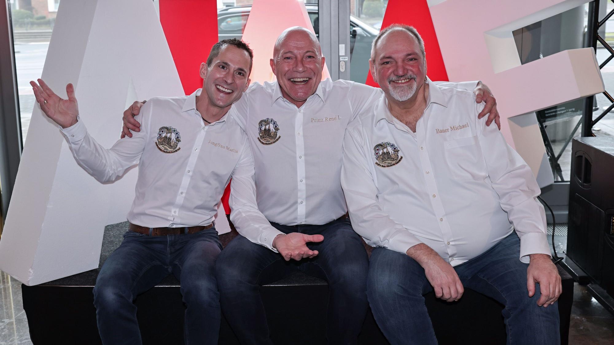 Jungfrau Marlis, Prinz René und Bauer Michael