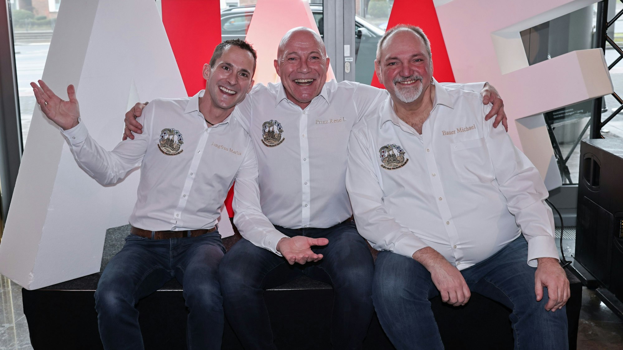 Jungfrau Marlis, Prinz René und Bauer Michael