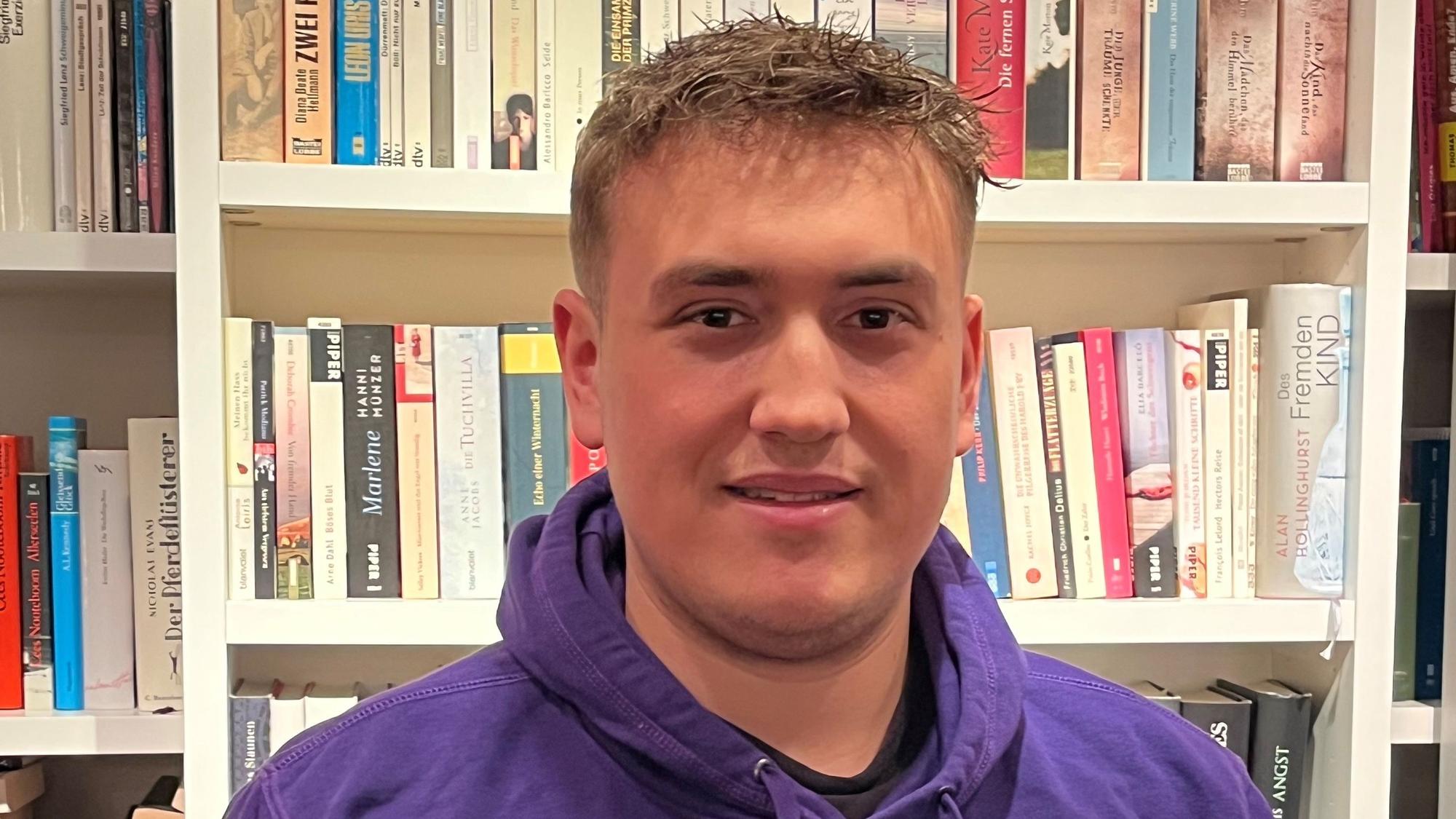 Fabio Centorbi (Volt) tritt bei der Bundestagswahl 2025 an.