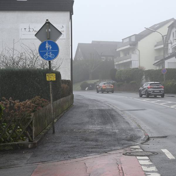 Voiswinkel. Der neue Geh-Radweg ist fertig