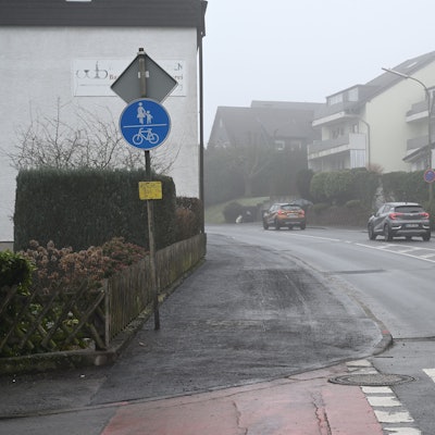 Voiswinkel. Der neue Geh-Radweg ist fertig