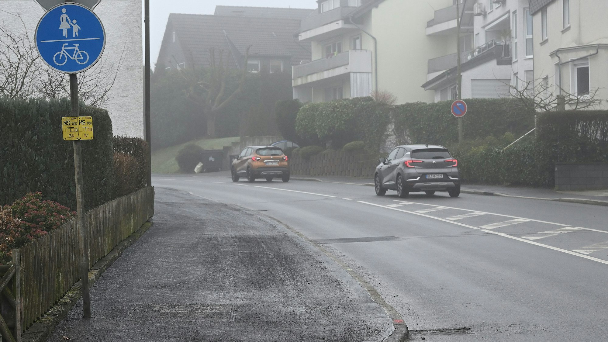 Voiswinkel. Der neue Geh-Radweg ist fertig