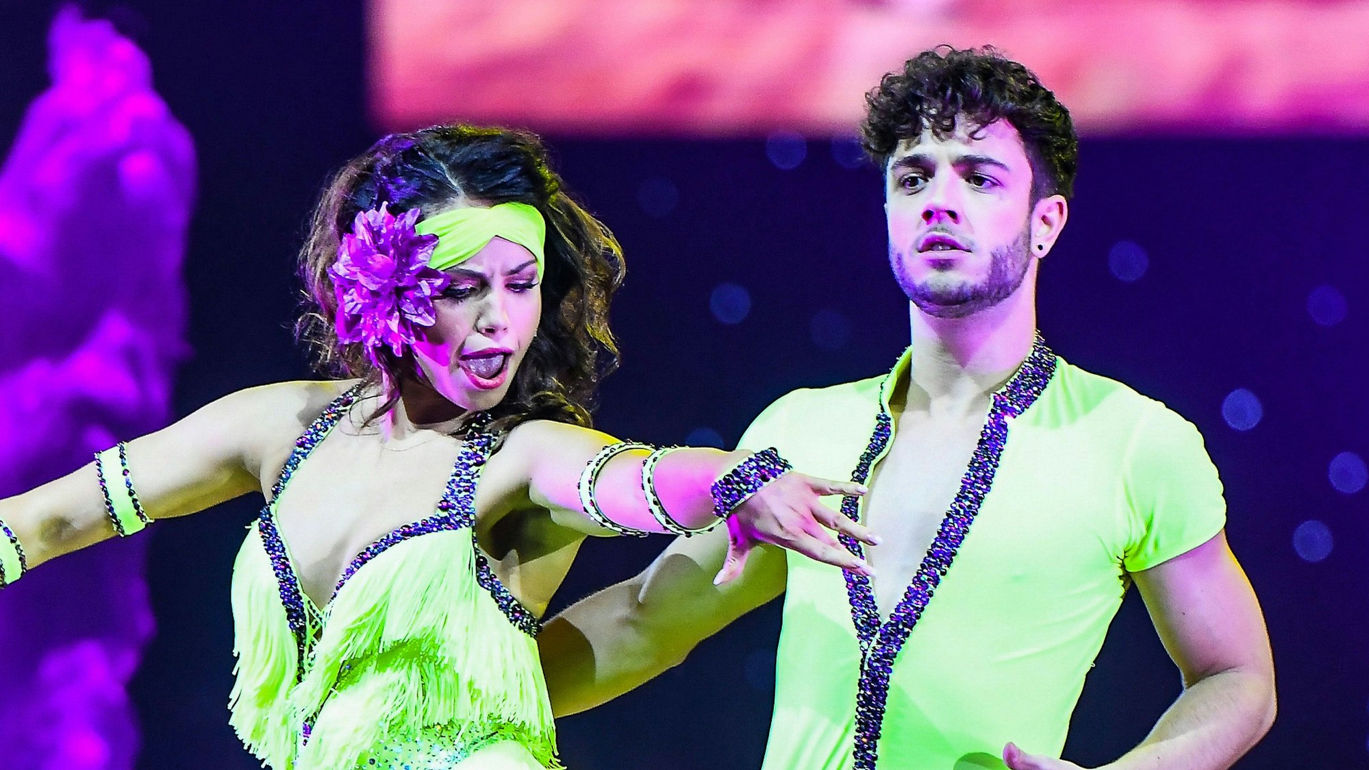 Luca Hänni bei einem Auftritt in der RTL-Show „Let's Dance“.