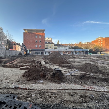 Baustelle Bezirksrathaus Rodenkirchen