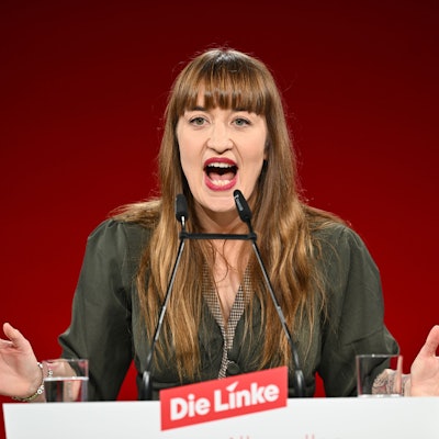 Heidi Reichinnek ist Spitzenkandidatin der Partei Die Linke zur Bundestagswahl.