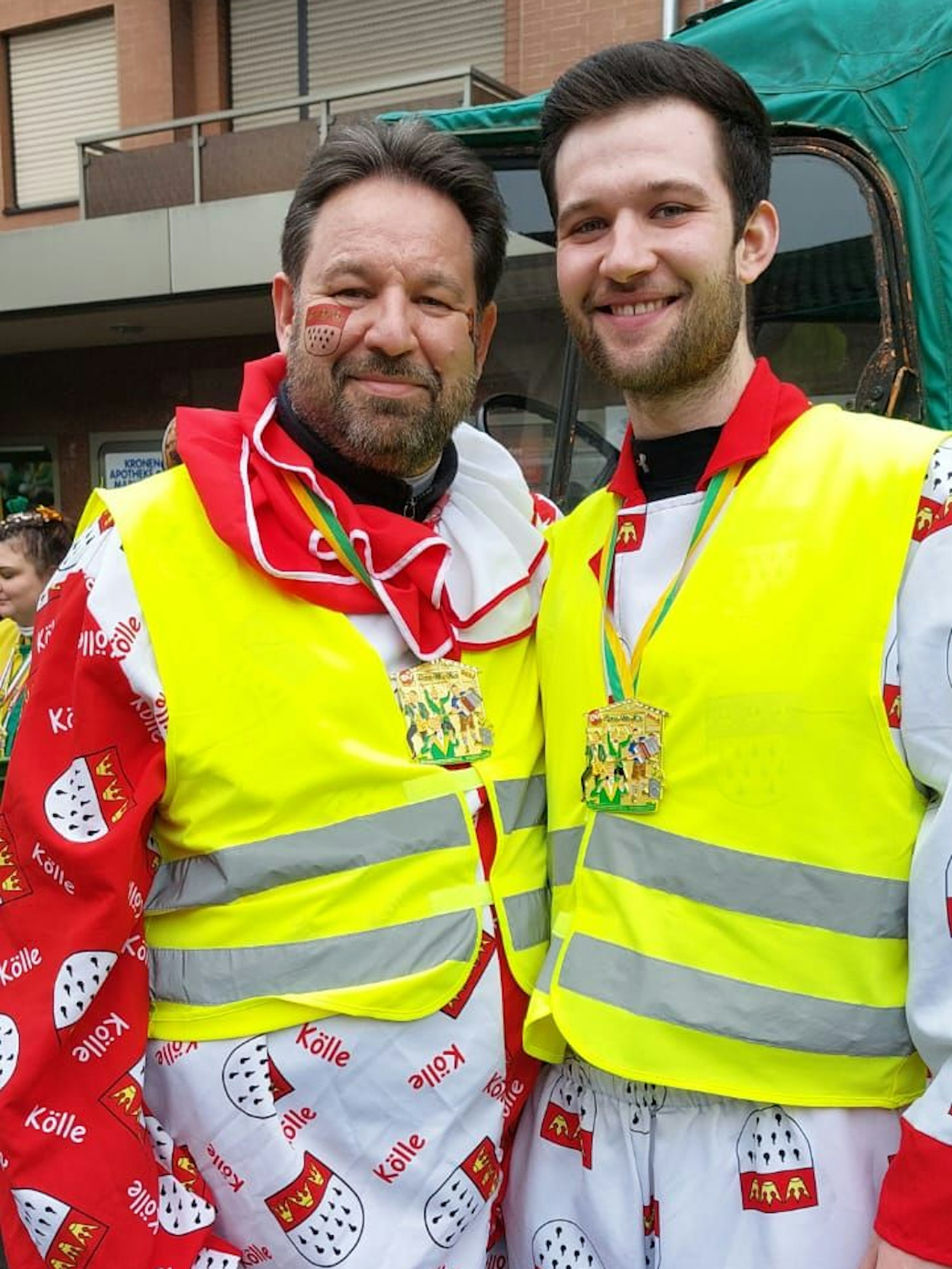 Das Bild zeigt Matthias und Max Moldenhauer.