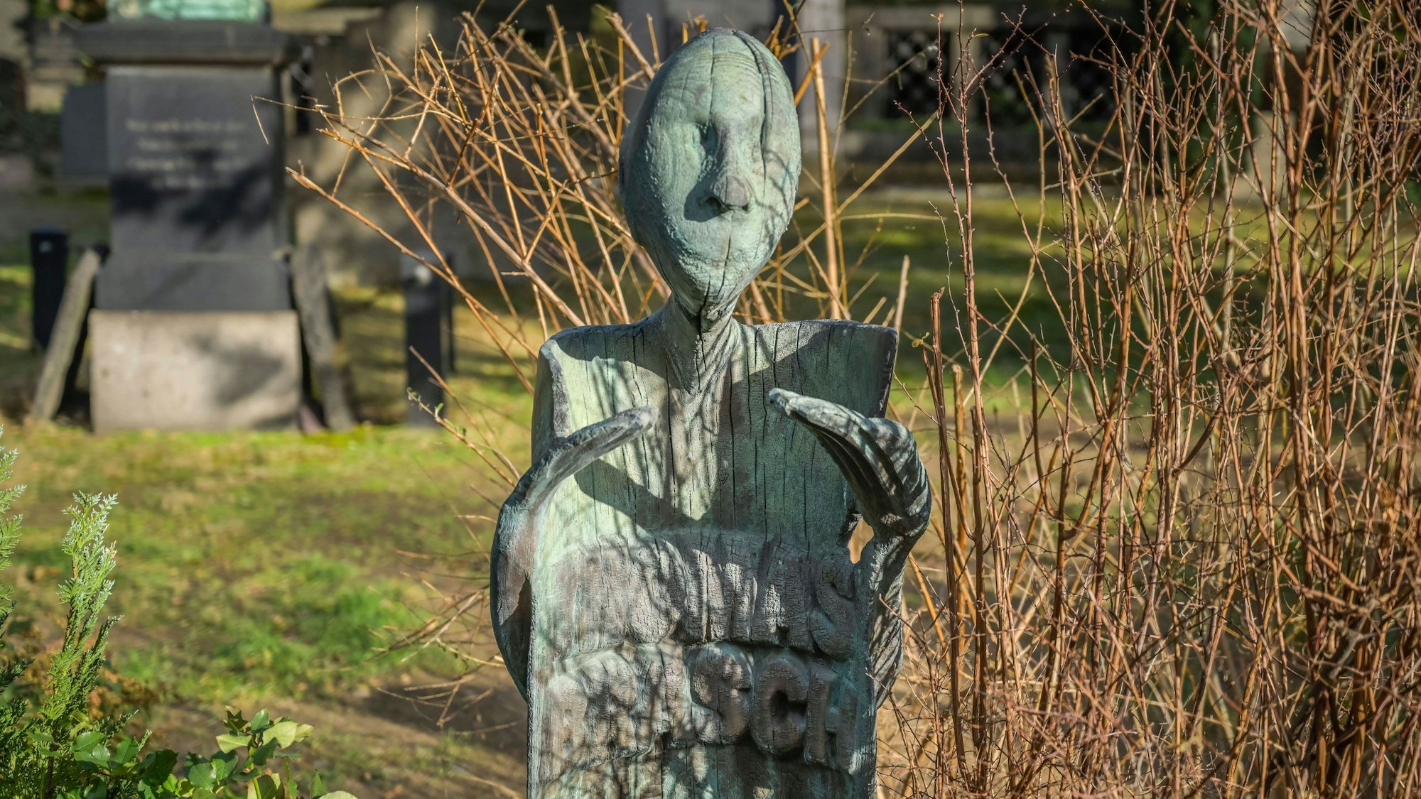 Thomas Brasch, Grab, Dorotheenstädtischer Friedhof, Chausseestraße, Mitte, Berlin, Deutschland *** Thomas Brasch, Grave, Dorotheenstädtischer Friedhof, Chausseestraße, Mitte, Berlin, Germany